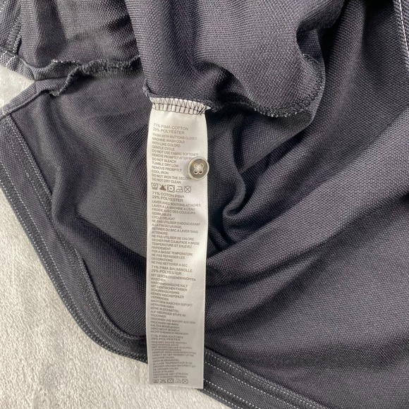 Tommy Bahama Island Zone Polo Men's Large Black Supima Trim Fit Shirt - Picture 6 of 9